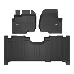 Ford F-150 Floor Mat - Omac - Premium TPE - Black - 2021 Ford F-150 Floor Mat - Omac - Premium TPE - Black - 2021